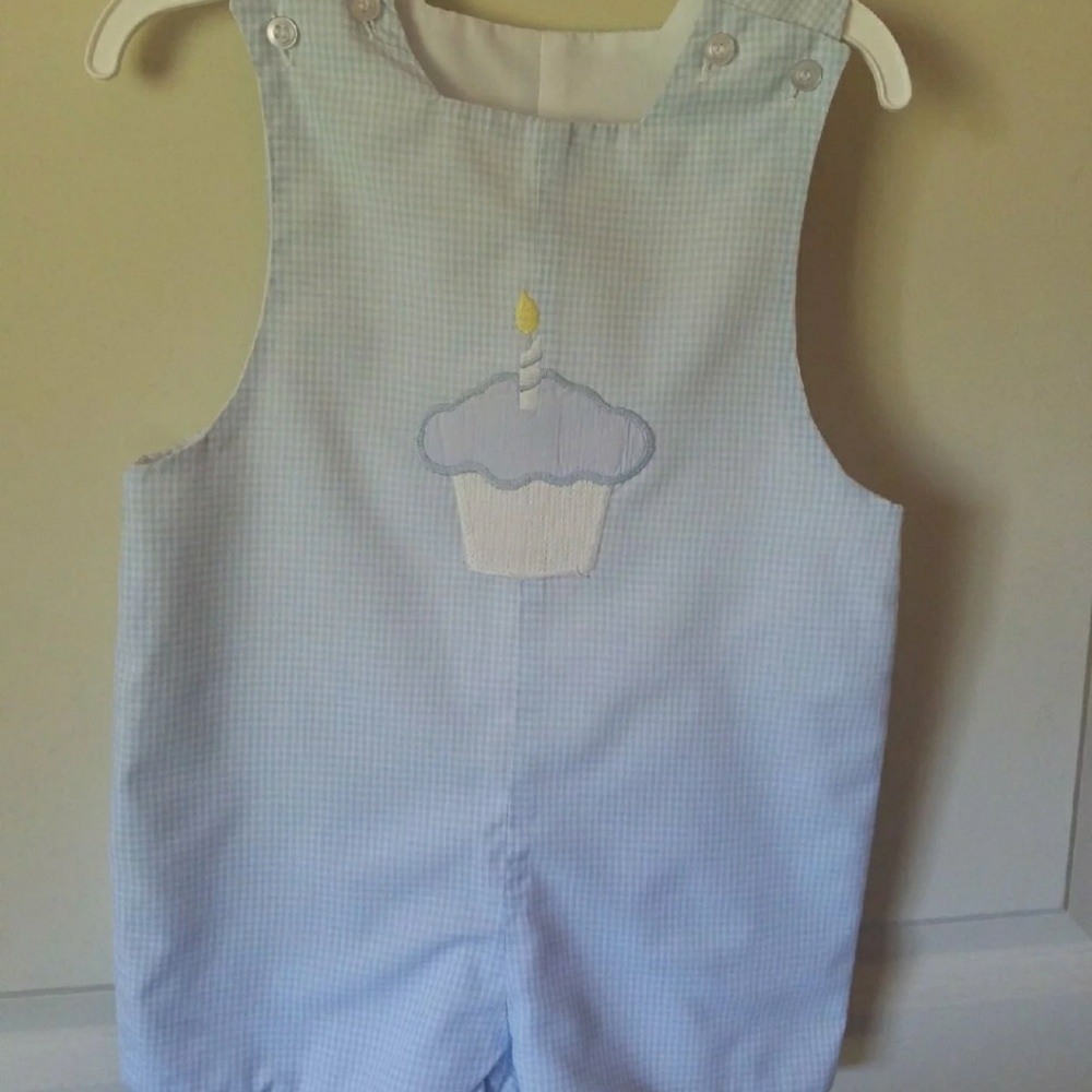 24M Birthday Boy Cupcake shortall